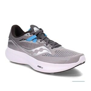 Saucony Ride 15‎ PWR Run Mens Running Shoes Gray Blue Sneakers Size 9.5